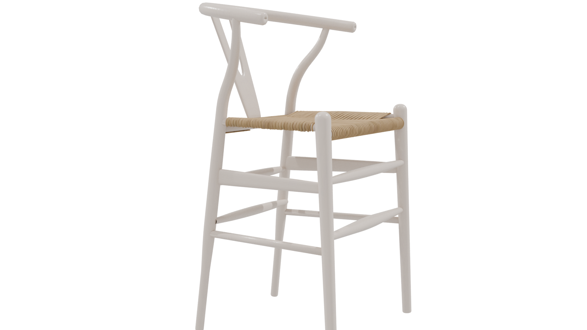 Stylish Dining Chair 3D Model - Professional 3D Model Render 9