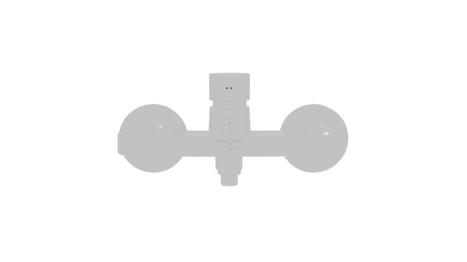 Classic Bathroom Faucet 3D Model - Professional 3D Model Render 11