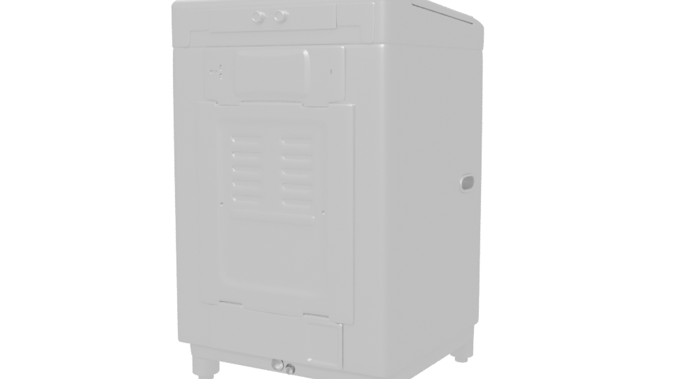 LG Digital Washing Machine Model 3D - Professional 3D Model Render 6