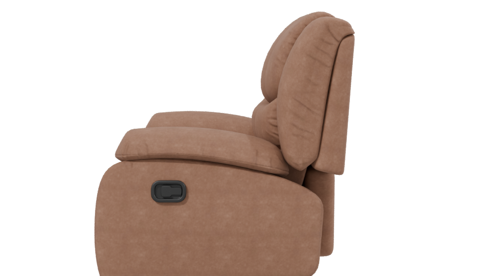 Comfortable Recliner Armchair 3D - Professional 3D Model Render 2