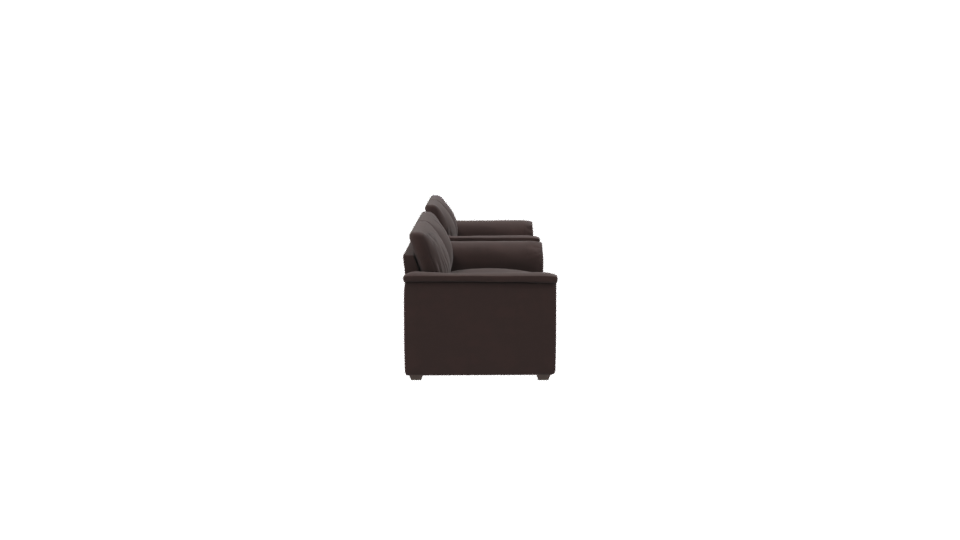 Stylish Leather Sofa Set 3D - Professional 3D Model Render 8