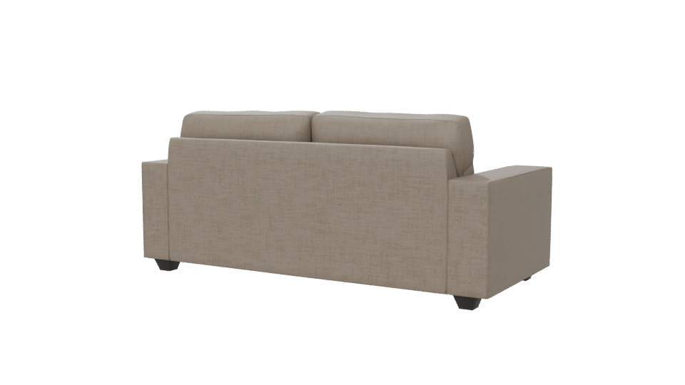 Stylish Modern Fabric Sofa 3D Model - Professional 3D Model Render 6