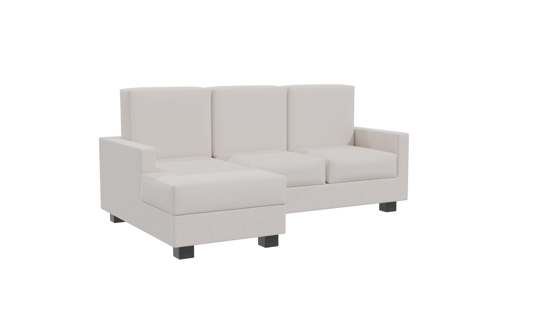 Stylish Modern Sectional Sofa 3D - Professional 3D Model Render 10
