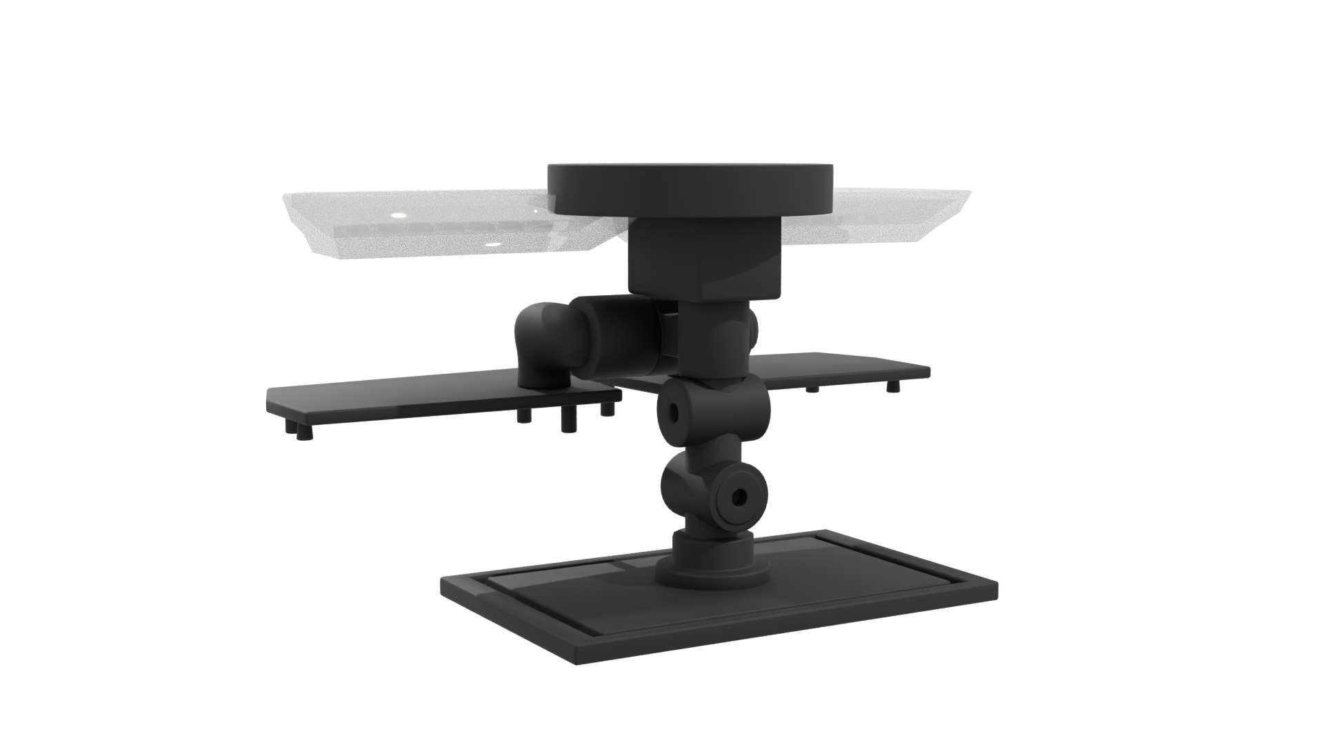 Stylized Modern Desk Lamp 3D Model - Professional 3D Model Render 10