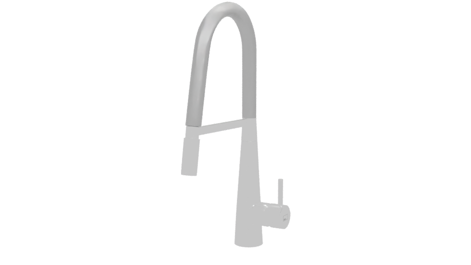 Sleek Kitchen Faucet 3D Model - Professional 3D Model Render 12