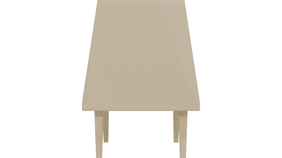 Minimalist Fabric Dining Chair 3D - Professional 3D Model Render 5