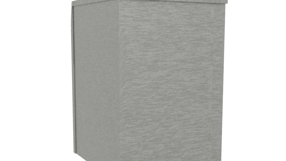 Front Load Washing Machine 3D - Professional 3D Model Render 4