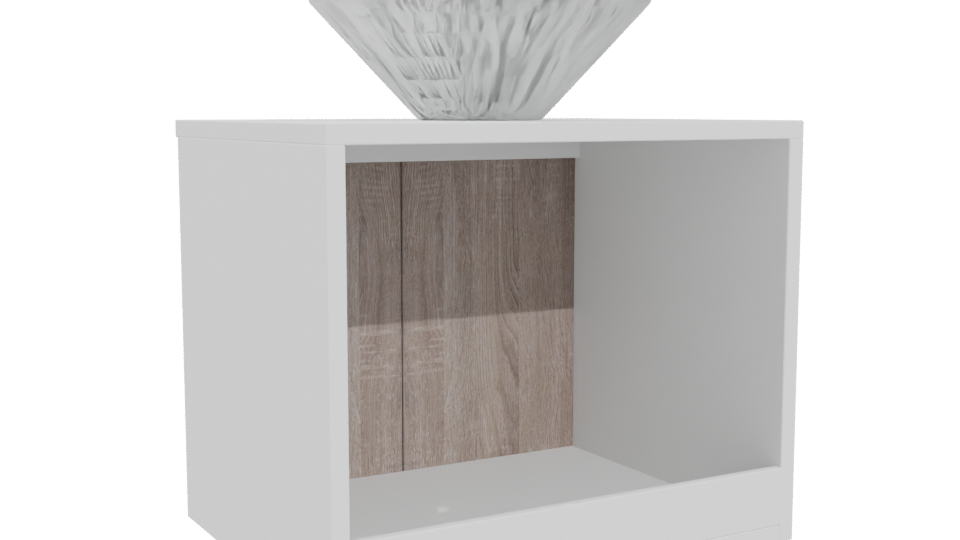 Stylish Modern Bathroom Vanity 3D - Professional 3D Model Render 4