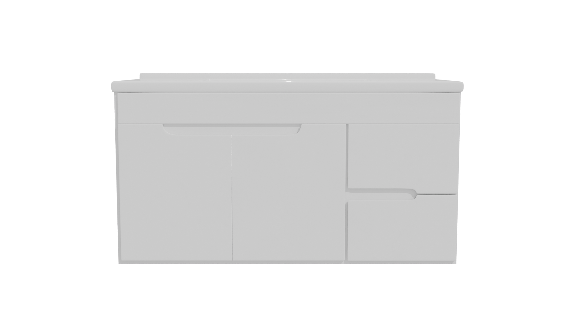 Elegant Modern Bathroom Vanity 3D - Professional 3D Model Render 23