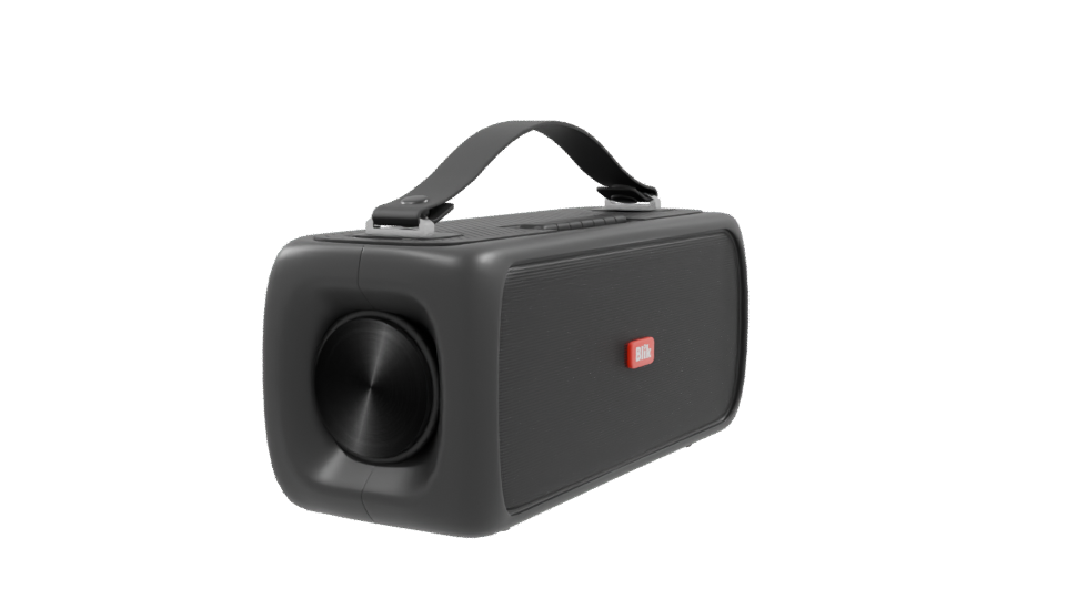 Stylish Portable Bluetooth Speaker 3D Model - Professional 3D Model Render 9