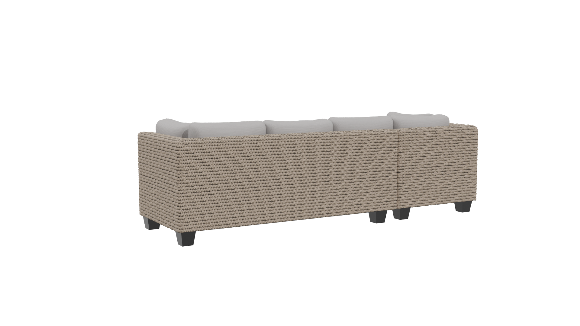 KATINA Outdoor Sofa Sectional 3D - Professional 3D Model Render 4