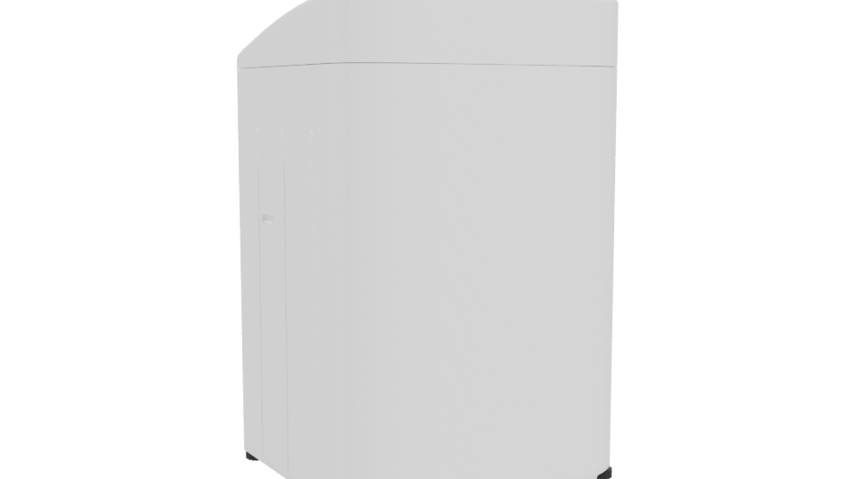 Top-Loading Washing Machine 3D - Professional 3D Model Render 4