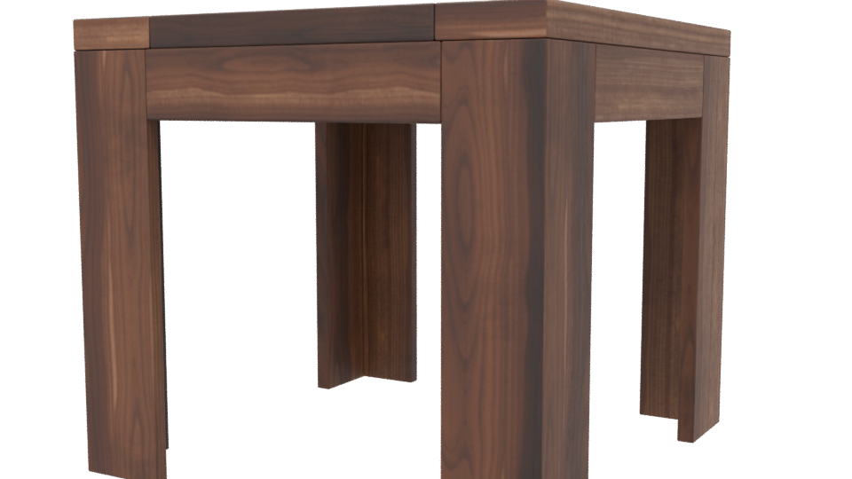 Sisal Side Table 3D Model - Professional 3D Model Render 6