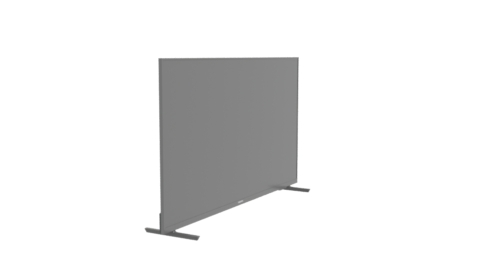 Sleek Modern TV Display 3D - Professional 3D Model Render 9