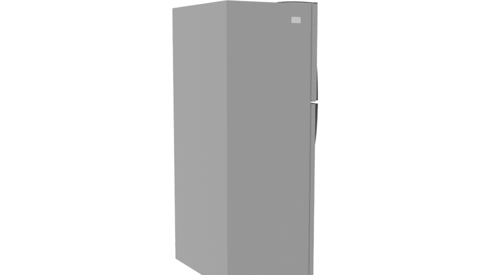 Sleek Refrigerator 3D Model - Professional 3D Model Render 7