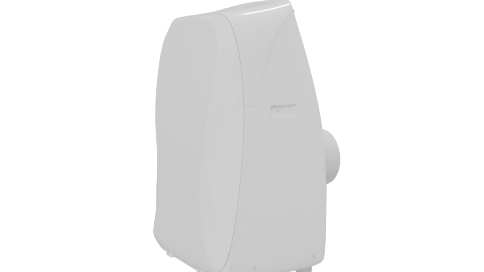 Sleek White Appliance Model 3D - Professional 3D Model Render 13