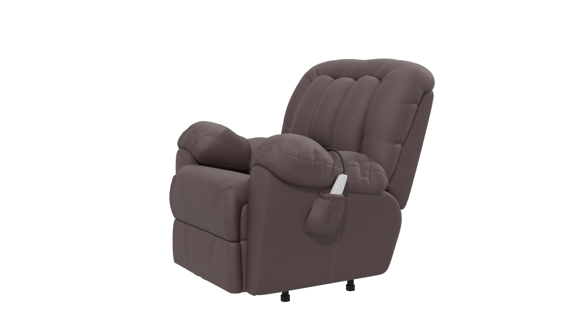 Realistic Recliner Armchair 3D - Professional 3D Model Render 13