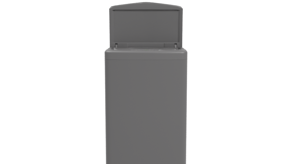 Top-Loading Washing Machine Model - Professional 3D Model Render 11