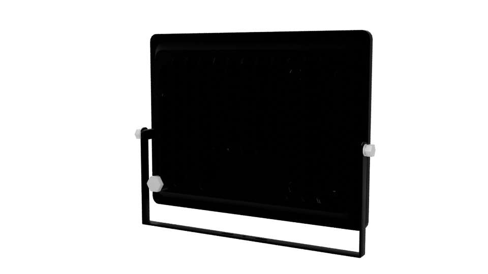 Contemporary LED Panel Light 3D Model - Professional 3D Model Render 6