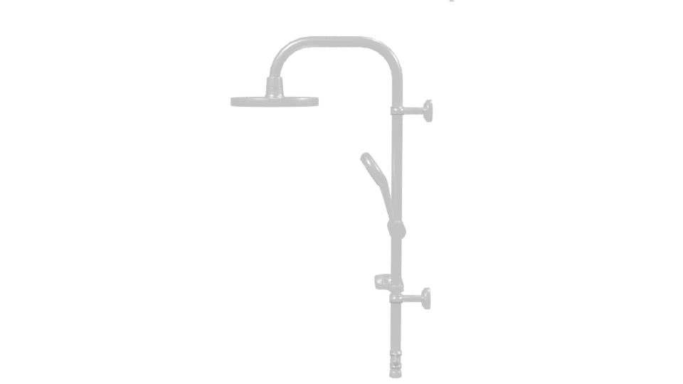 Sleek Shower System 3D Model - Professional 3D Model Render 2