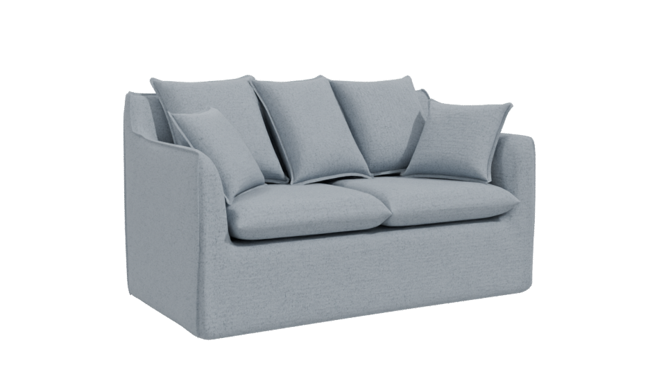 Stylish Modern Fabric Sofa 3D Model - Professional 3D Model Render 10