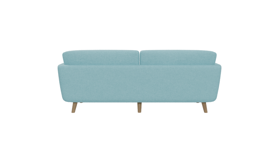Stylish Mid-Century Sofa Model - Professional 3D Model Render 5