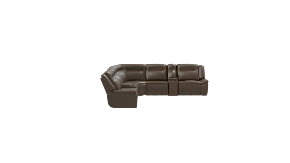 Luxurious Modern Sectional Sofa 3D - Professional 3D Model Render 8