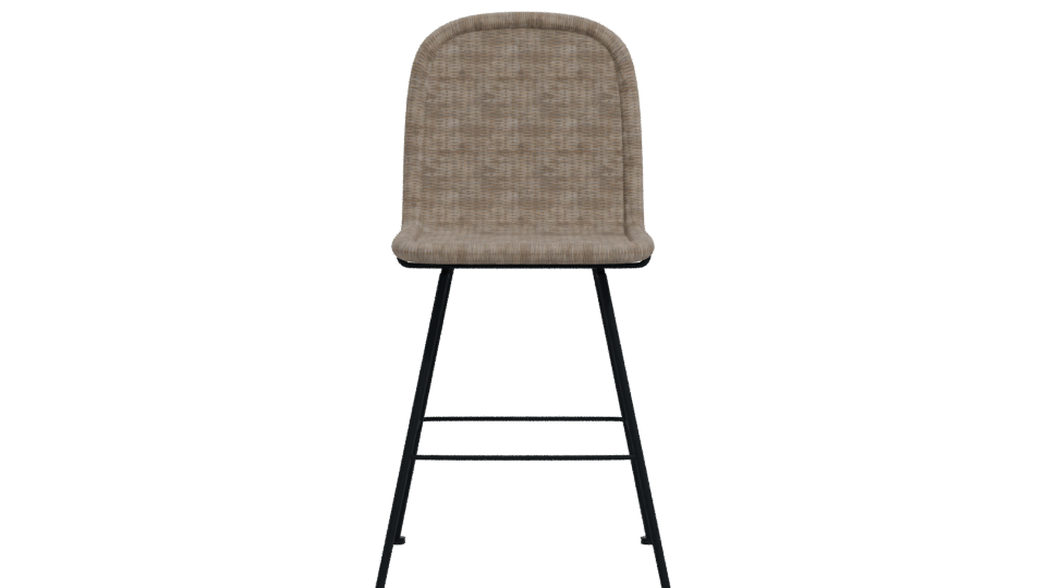 Stylish Modern Bar Stool 3D - Professional 3D Model Render 11