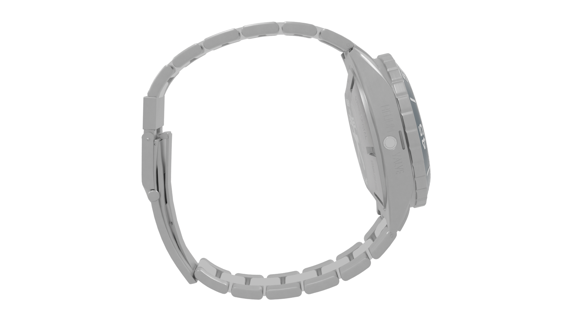 Stylish Automatic Diver's Watch 3D - Professional 3D Model Render 8