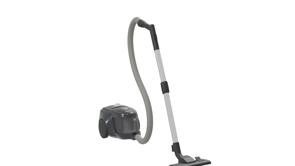Compact Cylinder Vacuum Cleaner 3D - Professional 3D Model Render 7