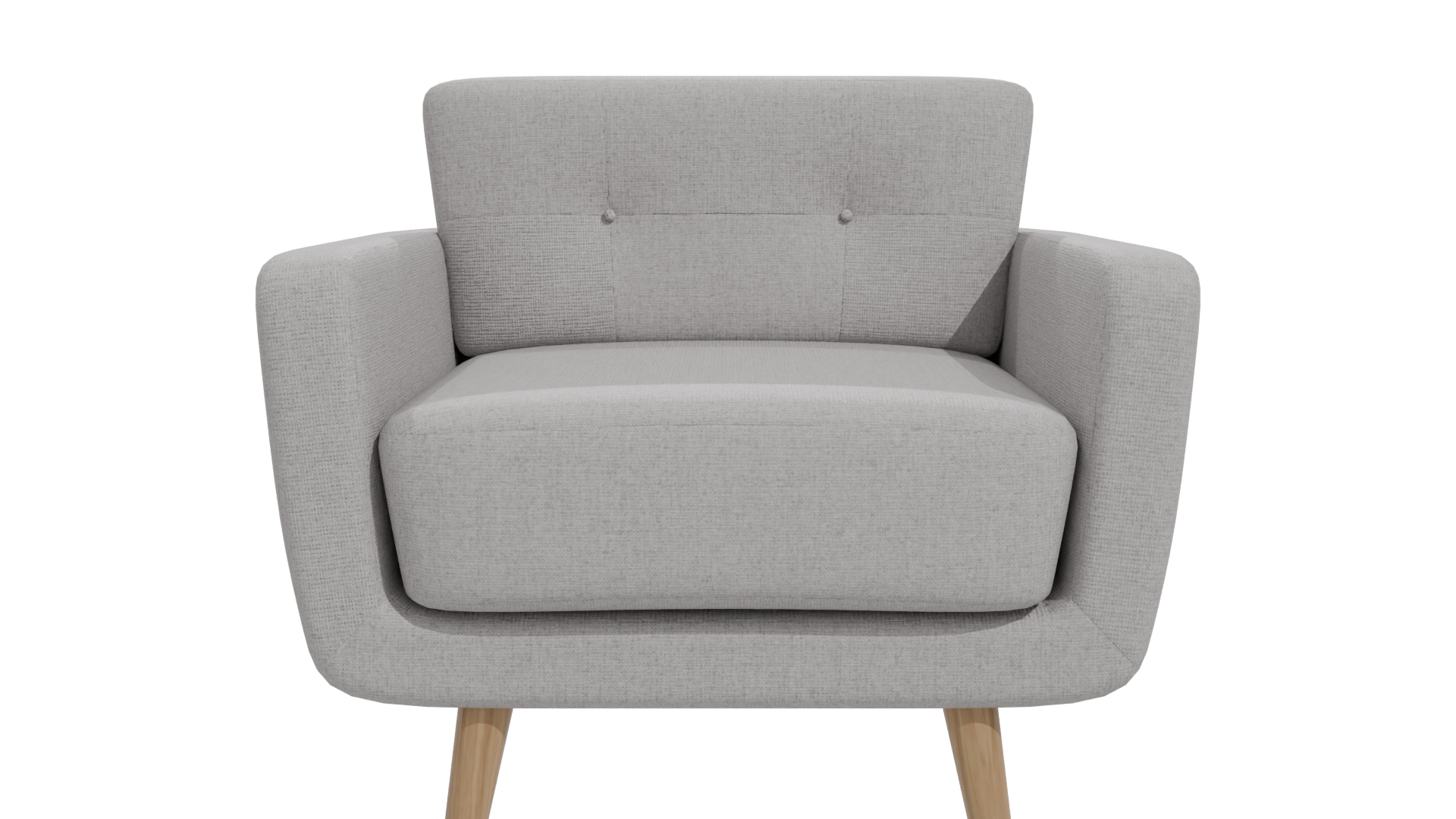 Stylish Modern Armchair 3D - Professional 3D Model Render 11