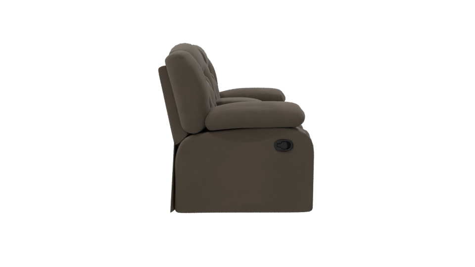 Cozy Reclining Sofa 3D Model - Professional 3D Model Render 8