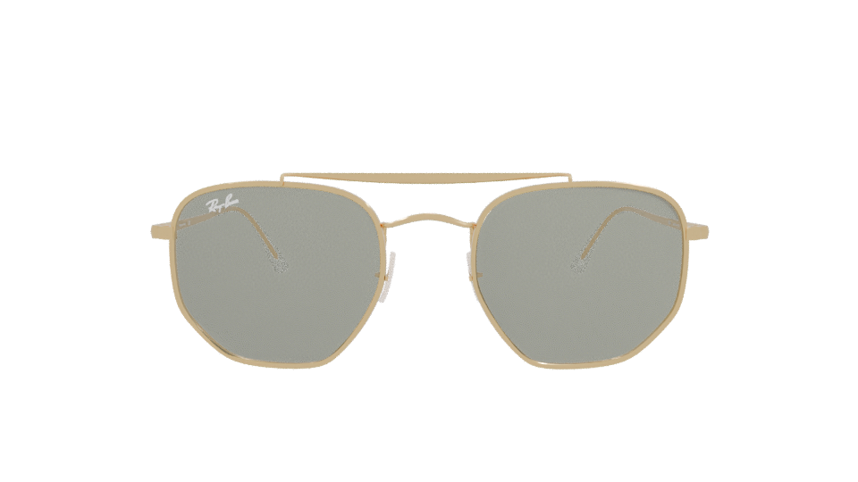 Ray-Ban Round Gold Sunglasses 3D - Professional 3D Model Render 11