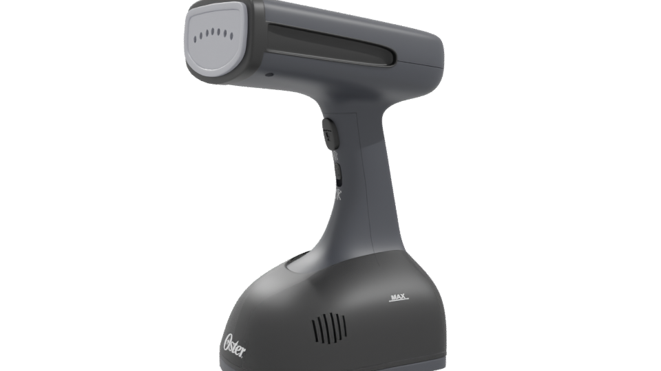 Sleek Handheld Steamer 3D Model - Professional 3D Model Render 10