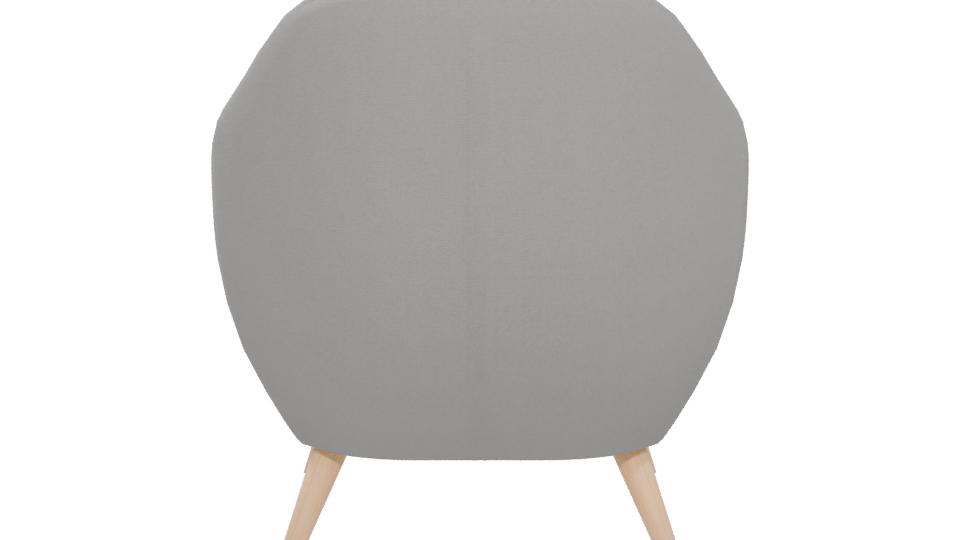 Light Gray Armchair 3D Model - Professional 3D Model Render 5