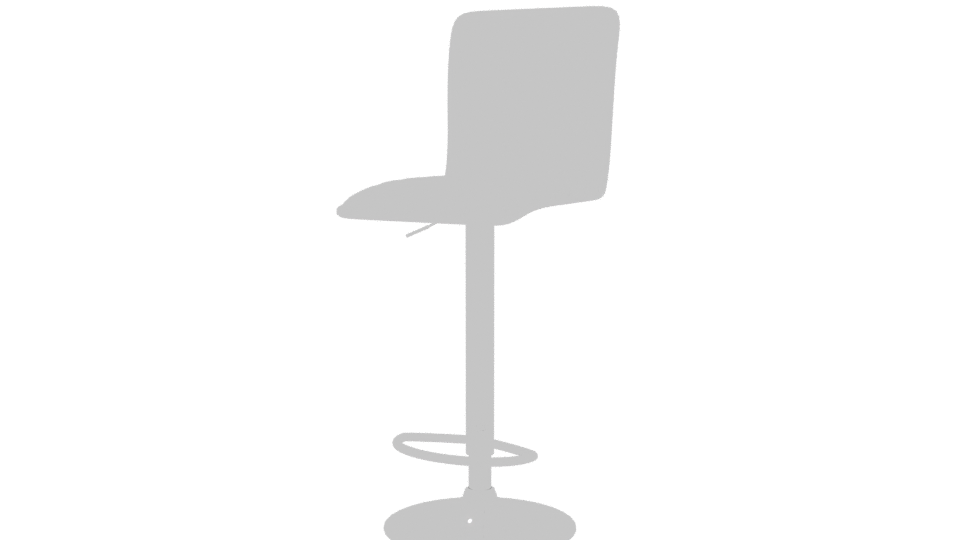 Stylish Bar Stool 3D Model - Professional 3D Model Render 12