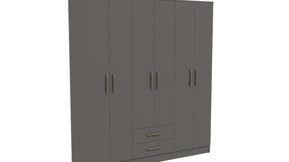 Stylish Modern Cabinet 3D Model - Professional 3D Model Render 10