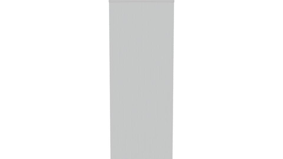 Stylish Top-Freezer Refrigerator 3D - Professional 3D Model Render 5