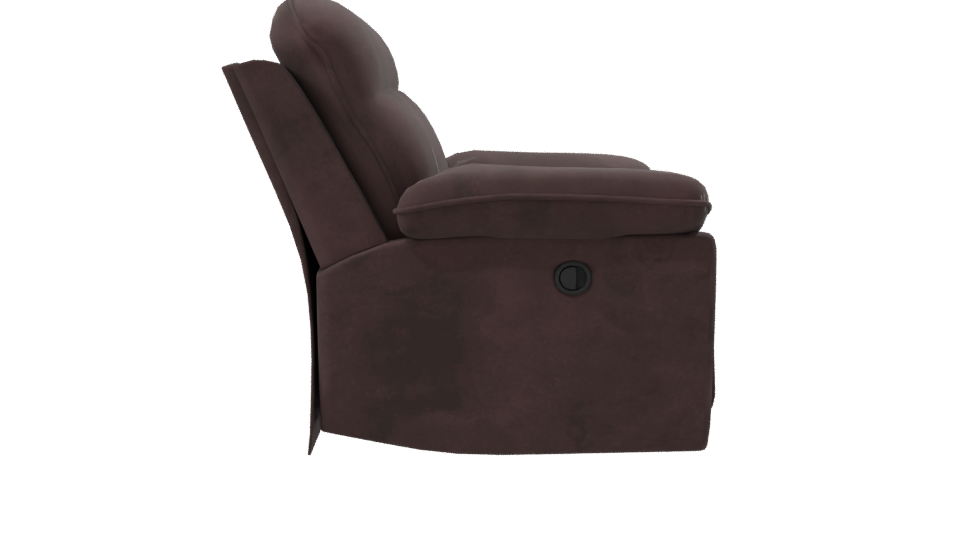 Stylish Contemporary Recliner Armchair 3D Model - Professional 3D Model Render 8