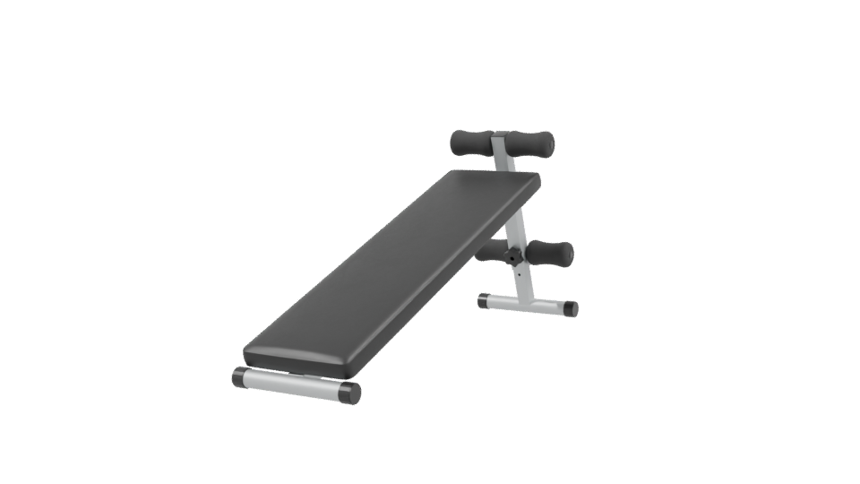 Decathlon Workout Bench 3D Model - Professional 3D Model Render 3