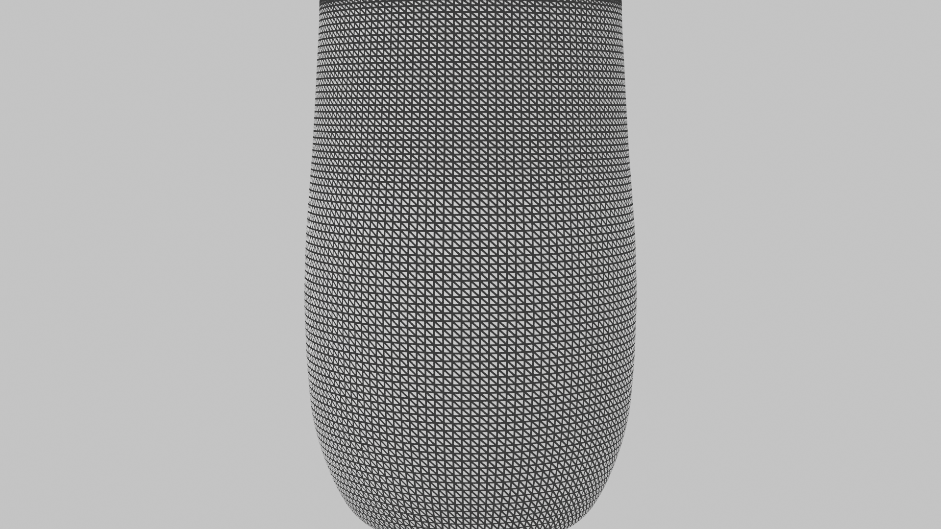 Tall Taupe Fiber Planter 3D Model - Professional 3D Model Render 15