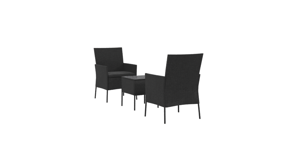 Contemporary Outdoor Furniture Set 3D - Professional 3D Model Render 13