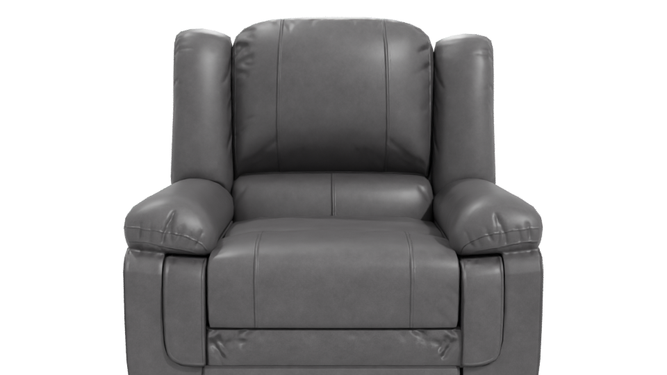 Stylish Reclining Chair Model - Professional 3D Model Render 11