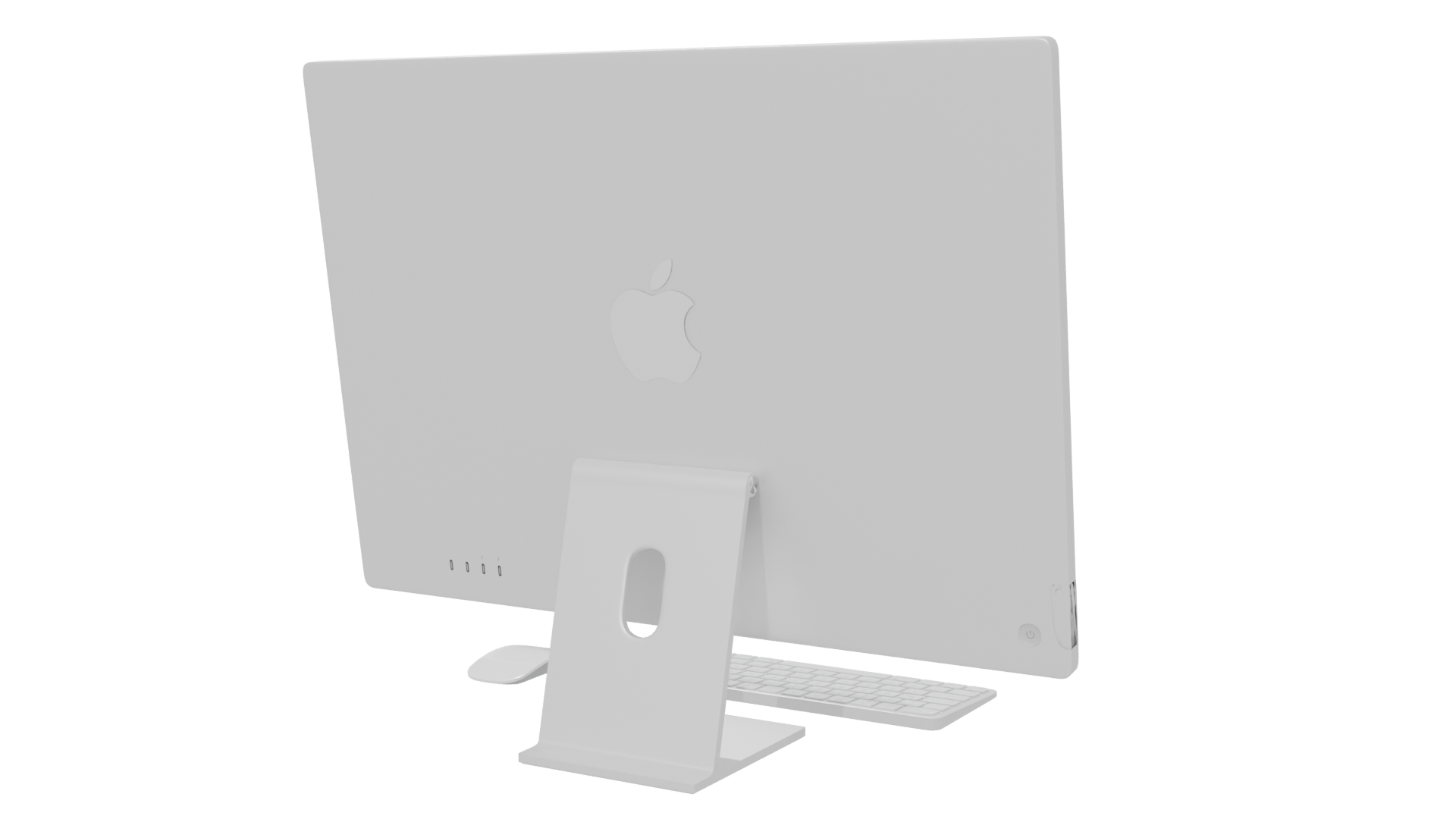 iMac Ret 4.5K 3D Model - Professional 3D Model Render 6