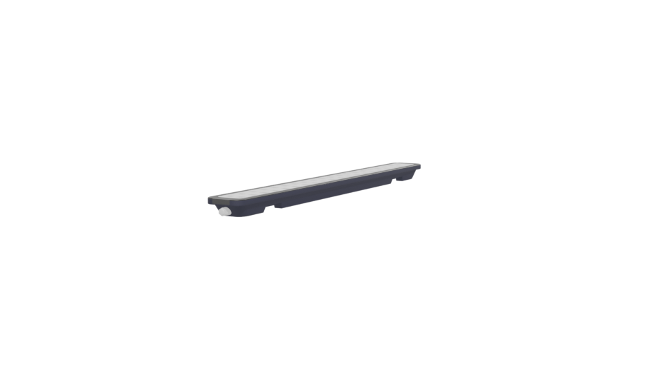 Stylish Modern LED Light Fixture - Professional 3D Model Render 12