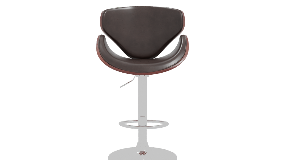 Stylish Bar Stool 3D Model - Professional 3D Model Render 11
