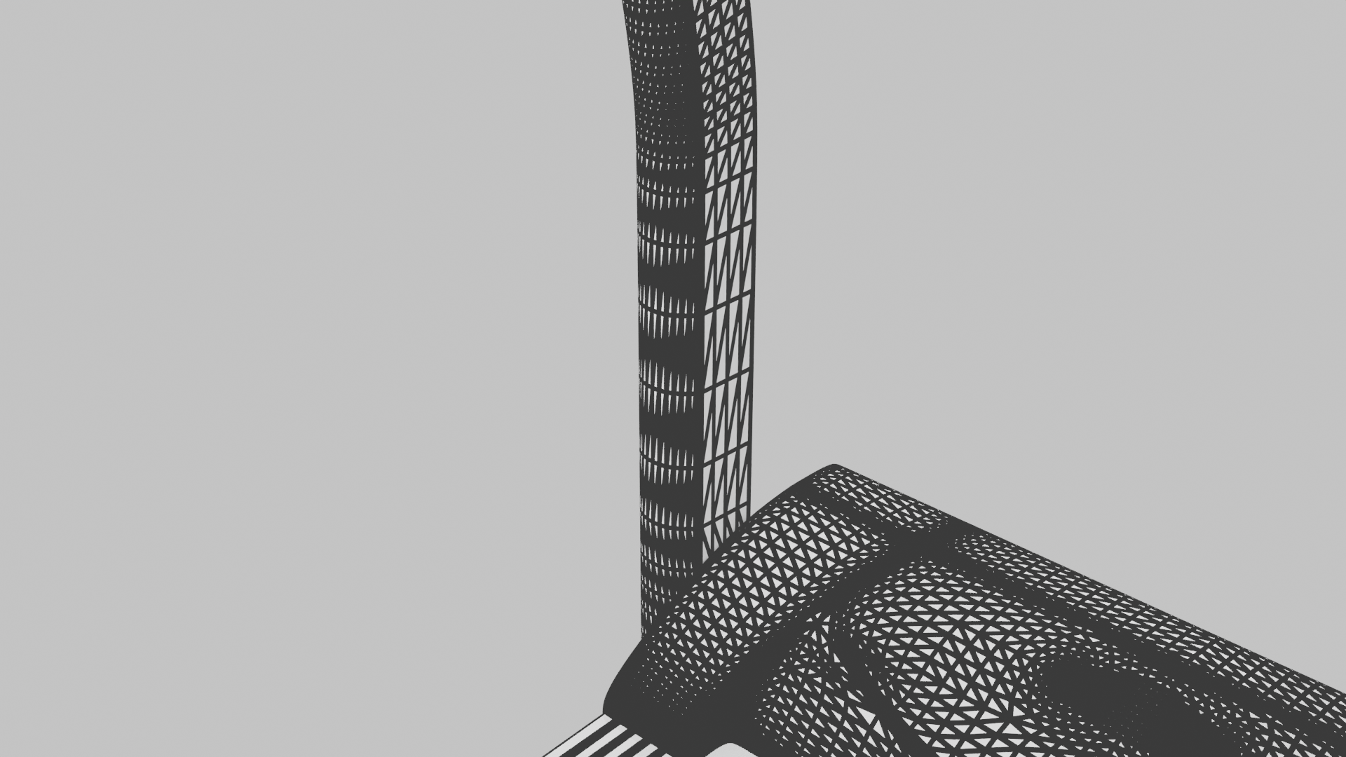 Modern Treadmill 3D Model - Professional 3D Model Render 9