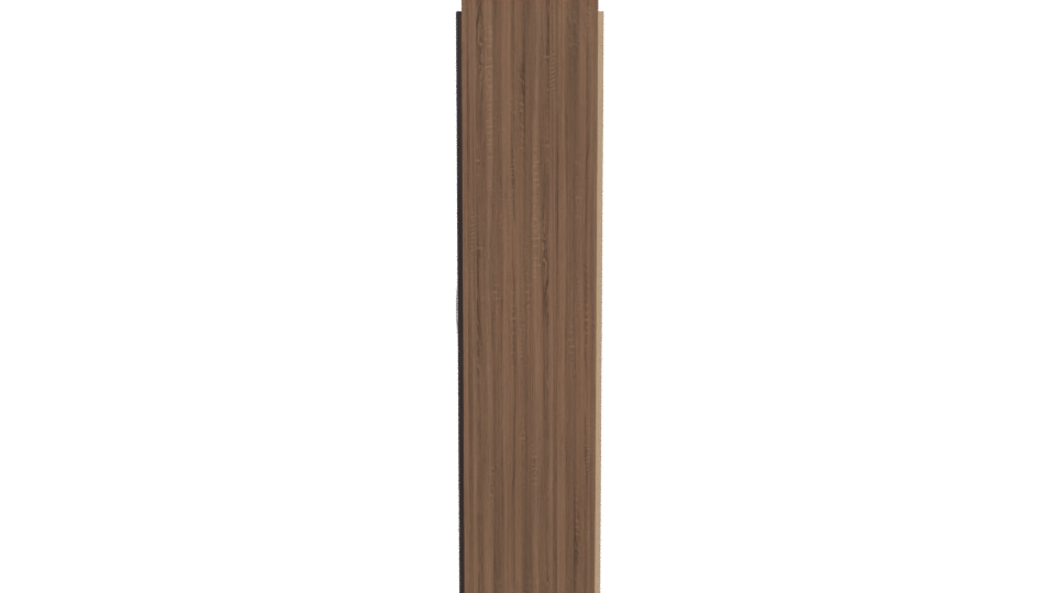 Stylish Modern Wooden Cabinet 3D - Professional 3D Model Render 2