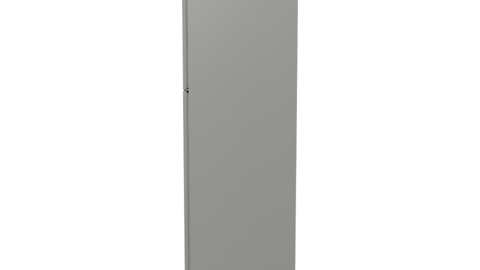 Sleek Refrigerator 3D Model - Professional 3D Model Render 2