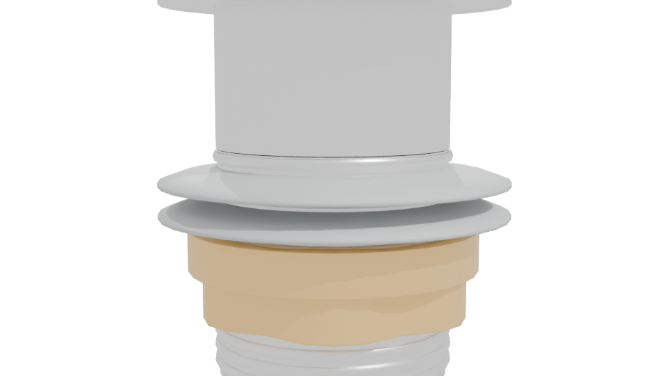 Stylish Bathroom Sink Drain 3D - Professional 3D Model Render 11